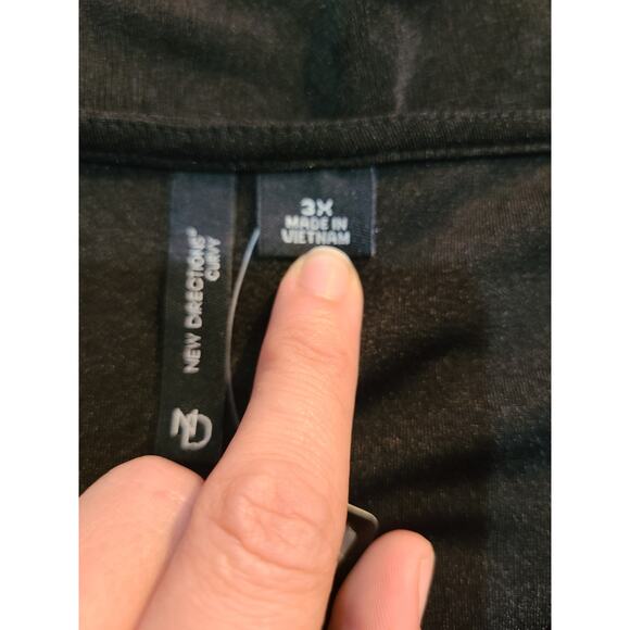 New directions 3x curvy womens double layer top new with tags - Picture 5 of 9